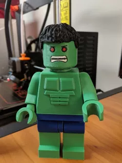 Giant Lego Hulk Legs Multicolor