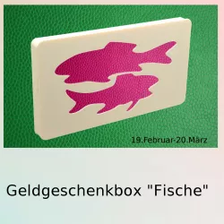 Gift box zodiac sign Pisces