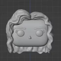 Girl head Funko 1