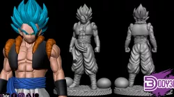 Gogeta Static Pose 1-6 Scale - Dragon Ball