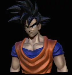 Goku bust