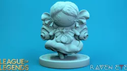 Gwen - League of legends - STL - 3D print model
