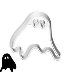 Halloween cookie cutters - #65 - ghost (style 7)