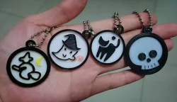 Halloween key chain