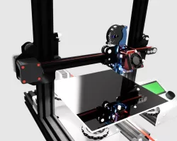 ::Halny:: Ender3 Creality CR10 Fanduct