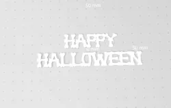 Happy Halloween, Bones, Bone Font, Spooky, Skeleton Font Words