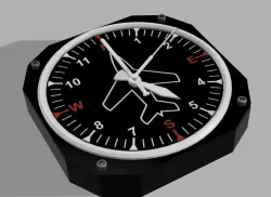 Heading Wall Clock