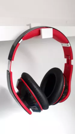 Headphone holder for Ikea MOSSLANDA shelf