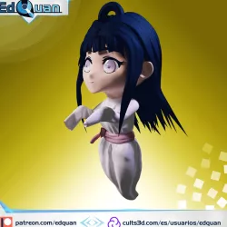 Hinata ghost keychain