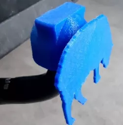 Hitch ball holster.