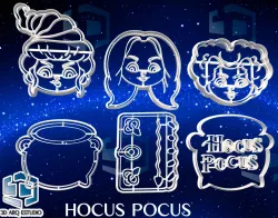HOCUS POCUS COOKIE CUTTER