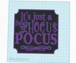 Hocus Pocus/Witch signs