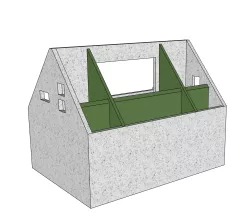 House Storage toolbox organizer