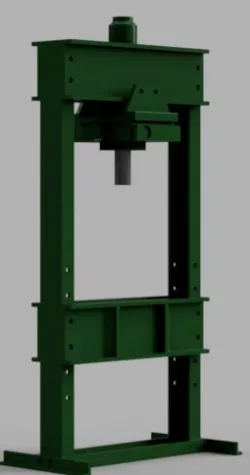 HYDRAULIC PRESS DIORAMA SCALE GARAGE SHAKY RC SGS