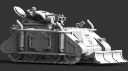 Imperial Guard Fighting Vehicle "Ferus" (Rhino MK-1 modification)