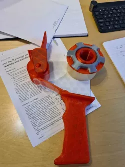 Improved Mega Tape Gun - Tape Dispenser