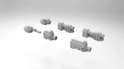 Interstellar Army All-Purpose Carrier Hull Mounted Weapons