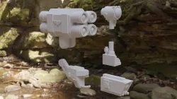 Interstellar Army Chicken Walker Missile Pod