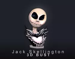 Jack Skellington 3D Bust