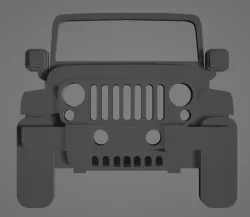 Jeep Wrangler Key Ring