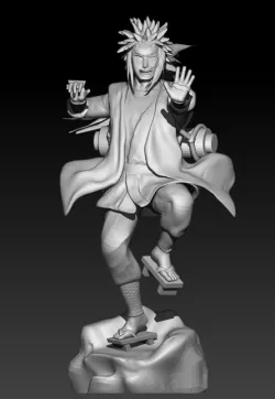 Jiraiya diorama