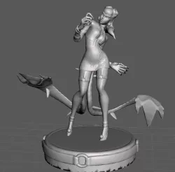 K/DA All out Evelynn 3D Model