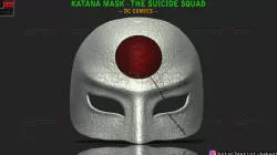 Katana Mask - The Suicide Squad - DC Comics cosplay