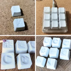Keycap for resin/sla printing