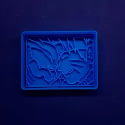 Kurama and Naruto Cookie Cutter
