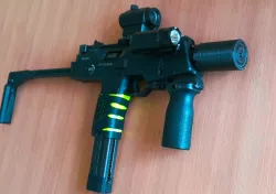 KWA AIRSOFT MP9 CQD W/ MUZZLE + SILENCER COVER