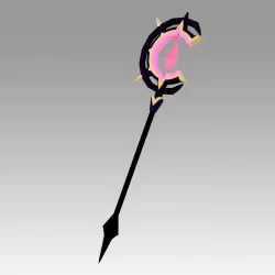 League Of Legends LOL Coven LeBlanc Cosplay Weapon Prop