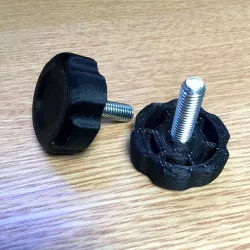 Leg Leveler w. embedded M8-bolt