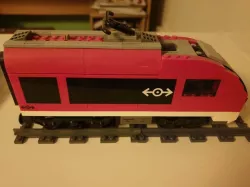 Lego compatible train tracks straight