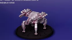 LIC - Undead King 90 ton assault mech