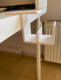 Linnmon Table Pen + Scribbling Pad Holder