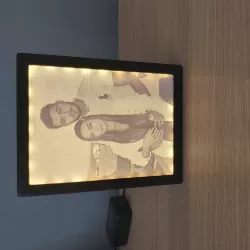 Lithophane frame