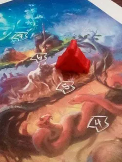 Lotus Pose Meeple