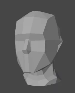 Low Poly Head