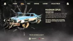 Magnum Opus Mad Max
