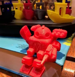 Makerbot Robot - weaponized & wider joints