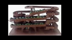 MARBLE BALLS CLOCK