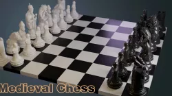 MEDIEVAL CHESS 3D PRINT