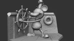 Mickey Mouse Original 1928 STL