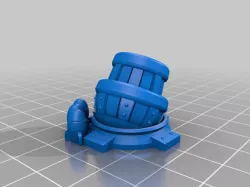 Mini bombarde missile howitzer obusier upgrade - Medieval fantasy (compatible Kingdom Rush : Faille temporelle)