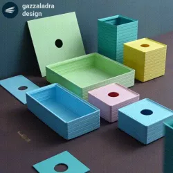 Modular, stackable boxes