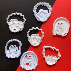 Naruto cookie cutters