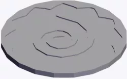 Naruto Fish Cake Coaster