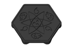 Naruto Uchia style coaster