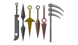 Naruto weapons collection