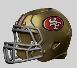 NFL SAN FRANCISCO 49ERS HELMET